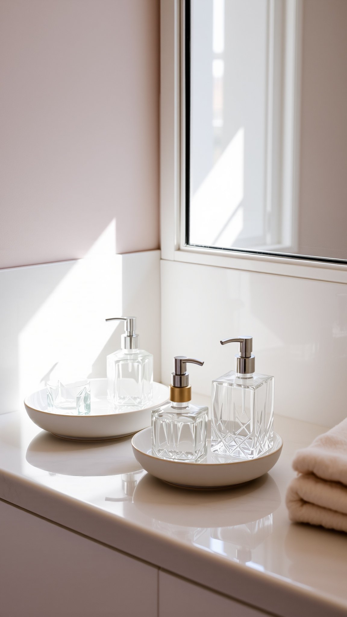 9. Elegant Bath Accessories