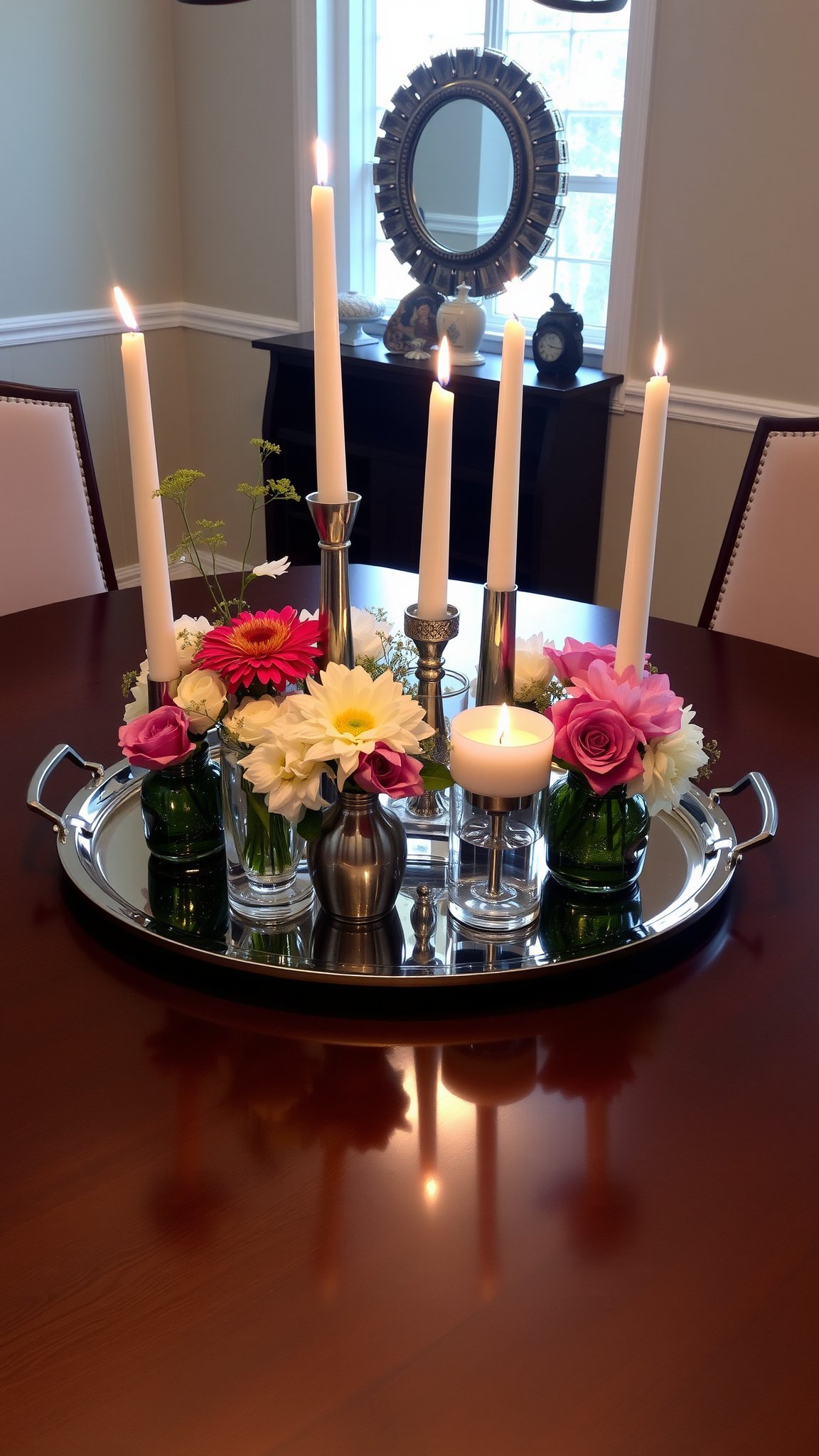 9. Elegant Table Centerpieces