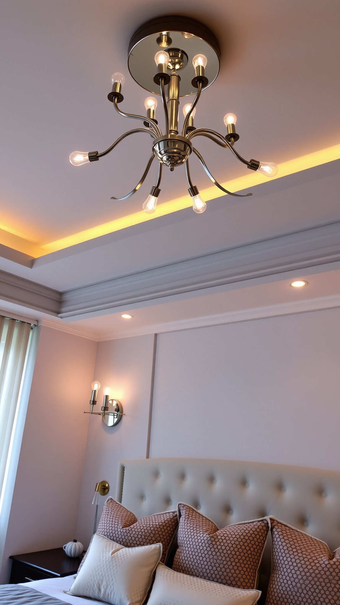 9. Grey Lighting Fixtures