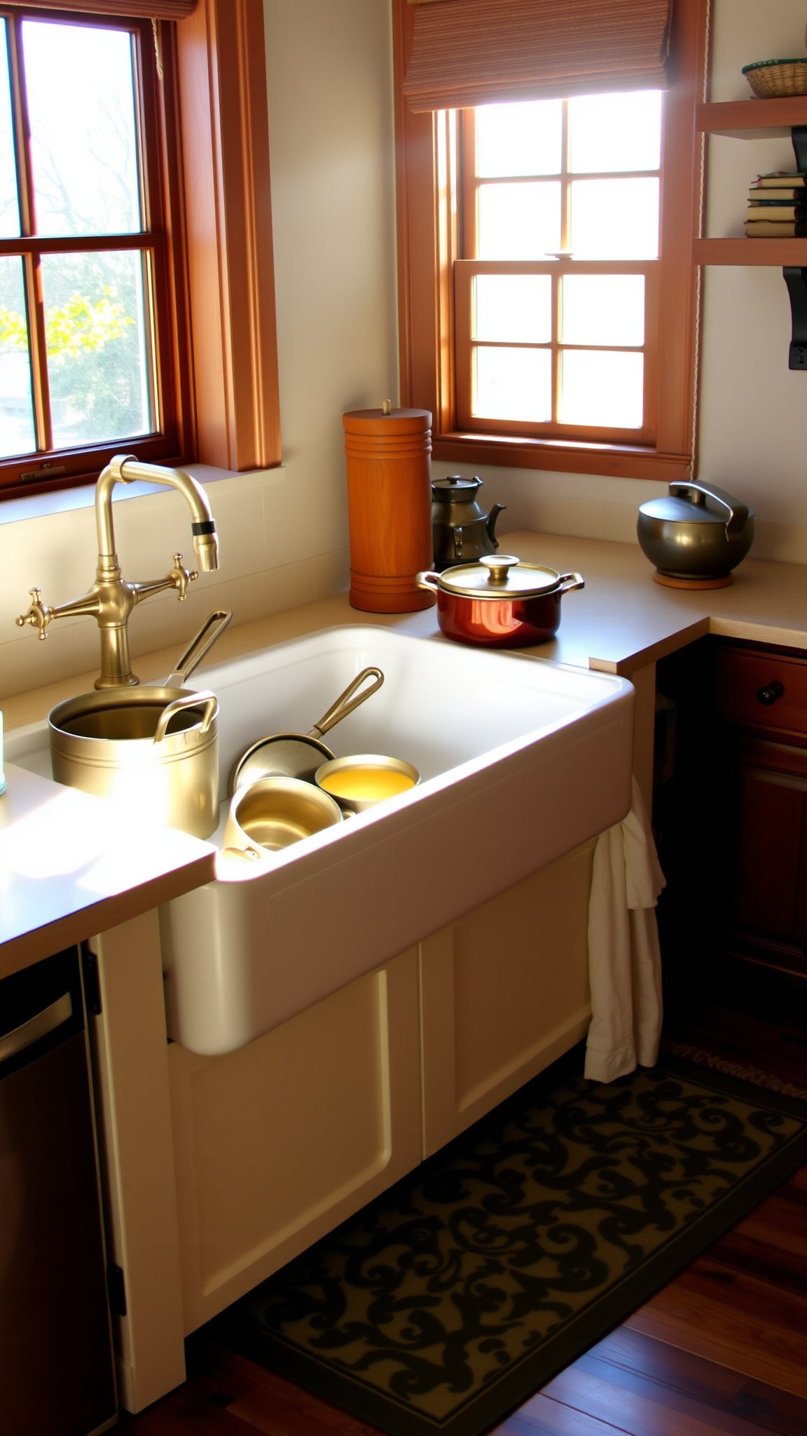 9 incorporate a farmhouse sink 9. Incorporate a Farmhouse Sink