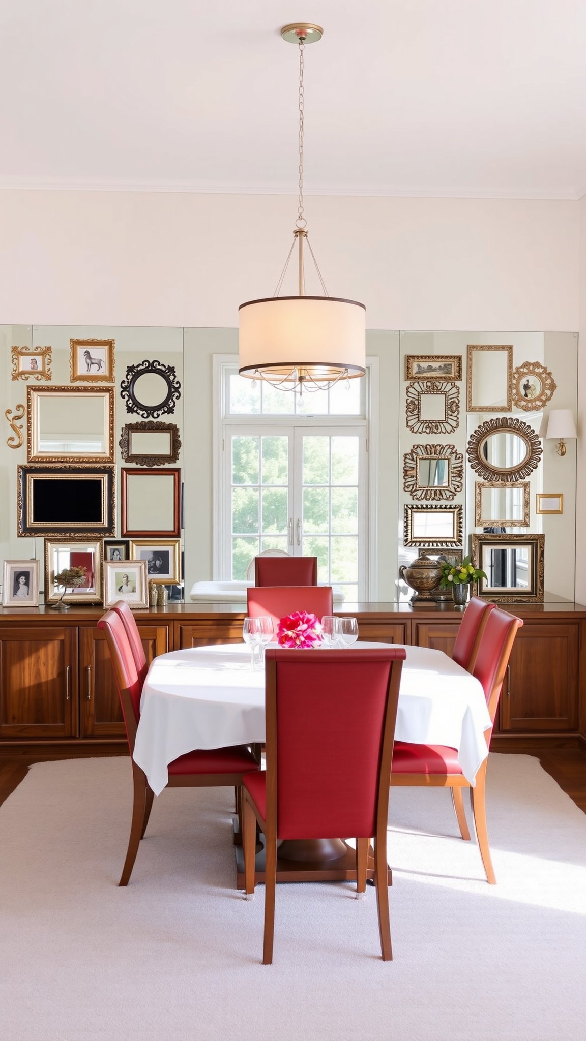 9. Mirror Accent Wall