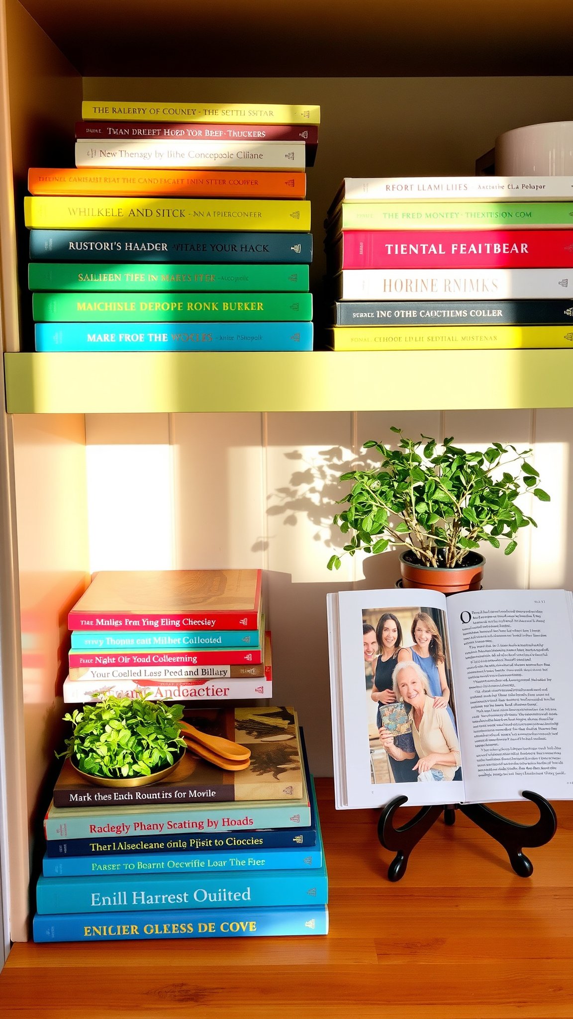 9 personalized cookbooks display 9. Personalized Cookbooks Display