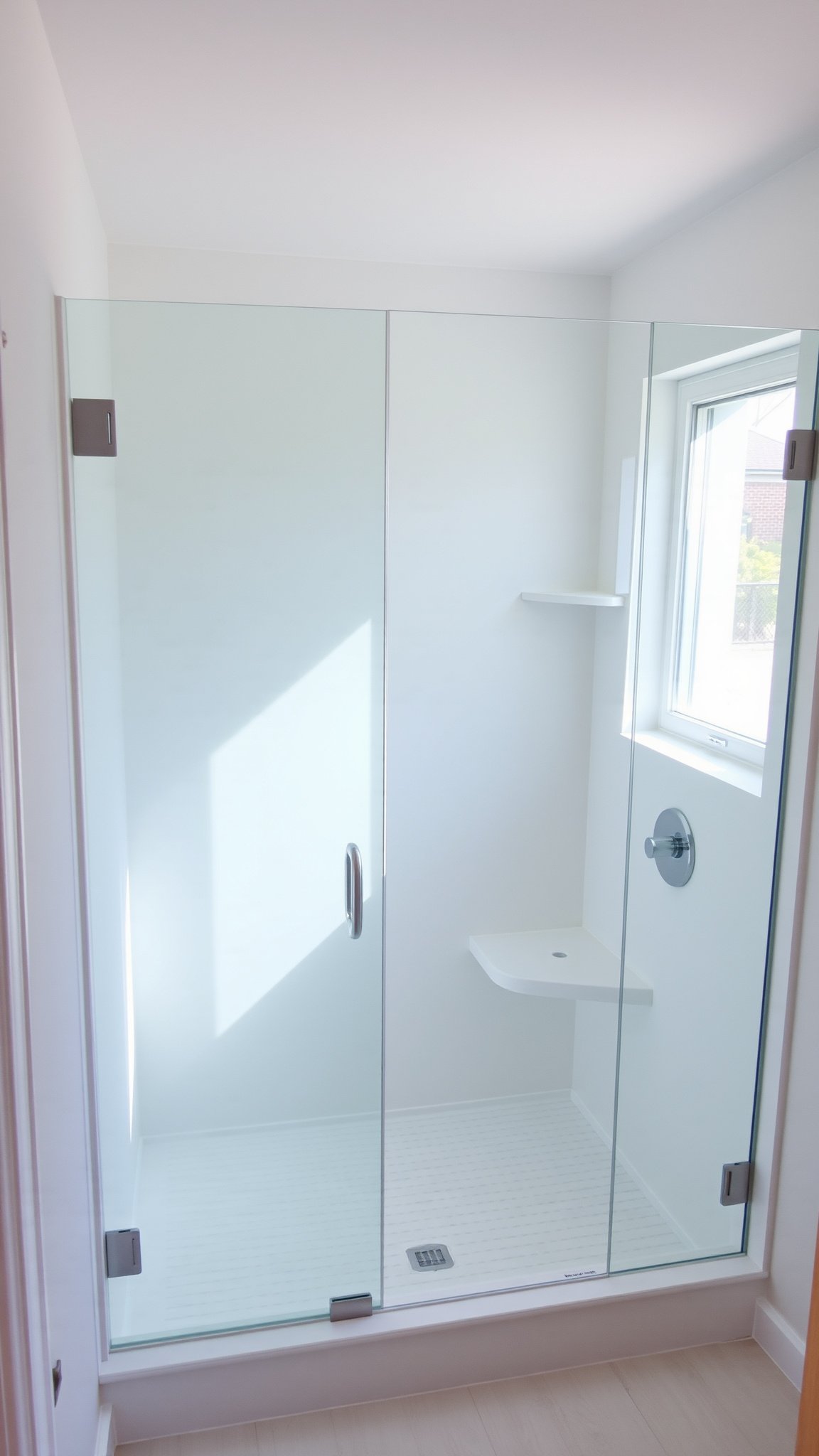 9 simple shower screens 9. Simple Shower Screens