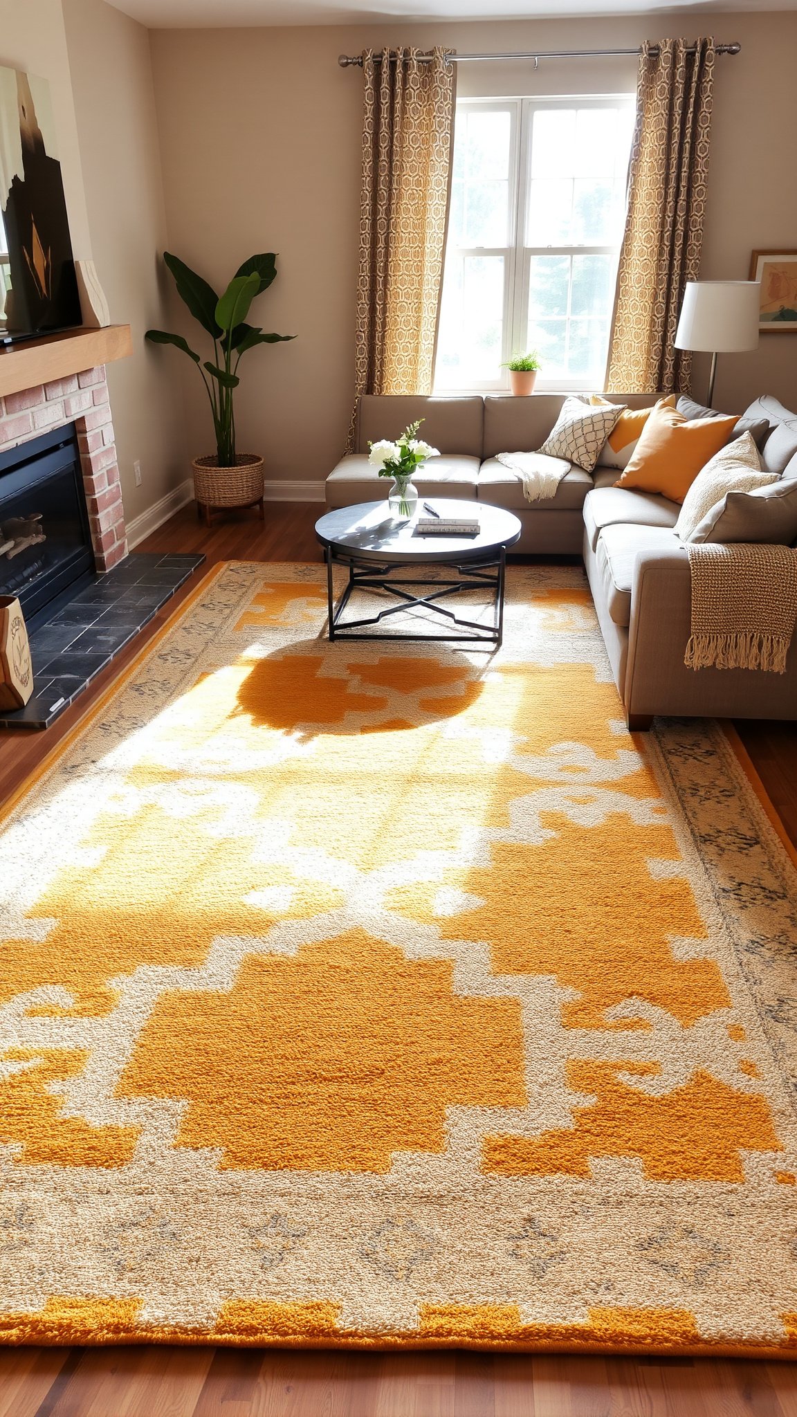 9. Statement Rugs