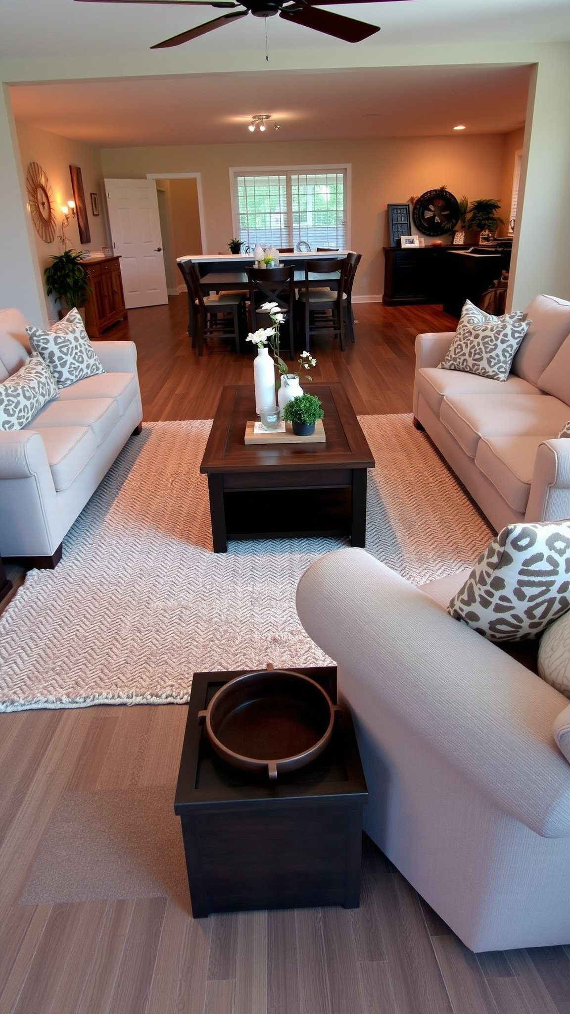 9 use area rugs wisely 9. Use Area Rugs Wisely