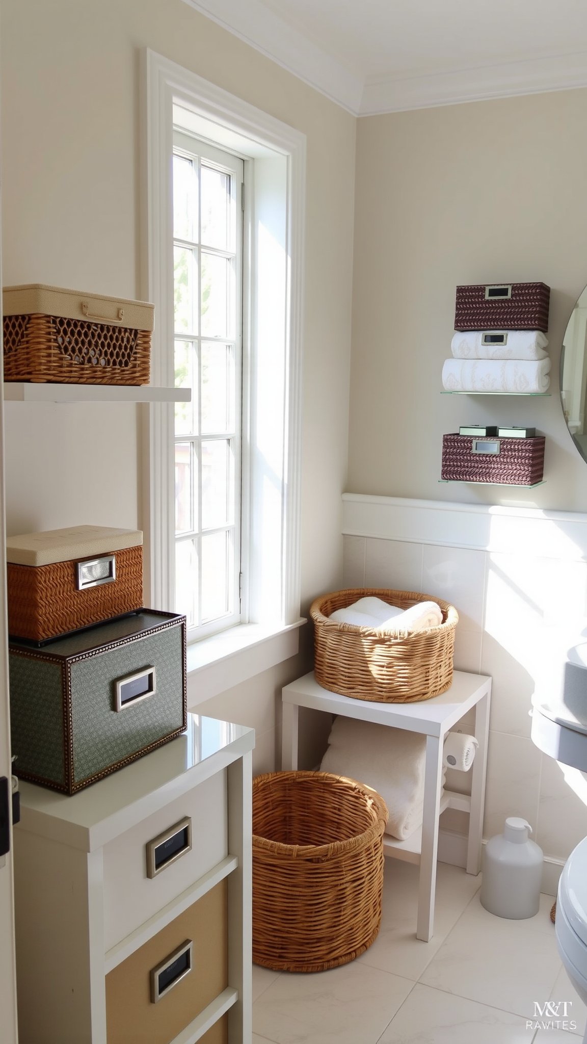 9 use decorative storage solutions 9. Use Decorative Storage Solutions