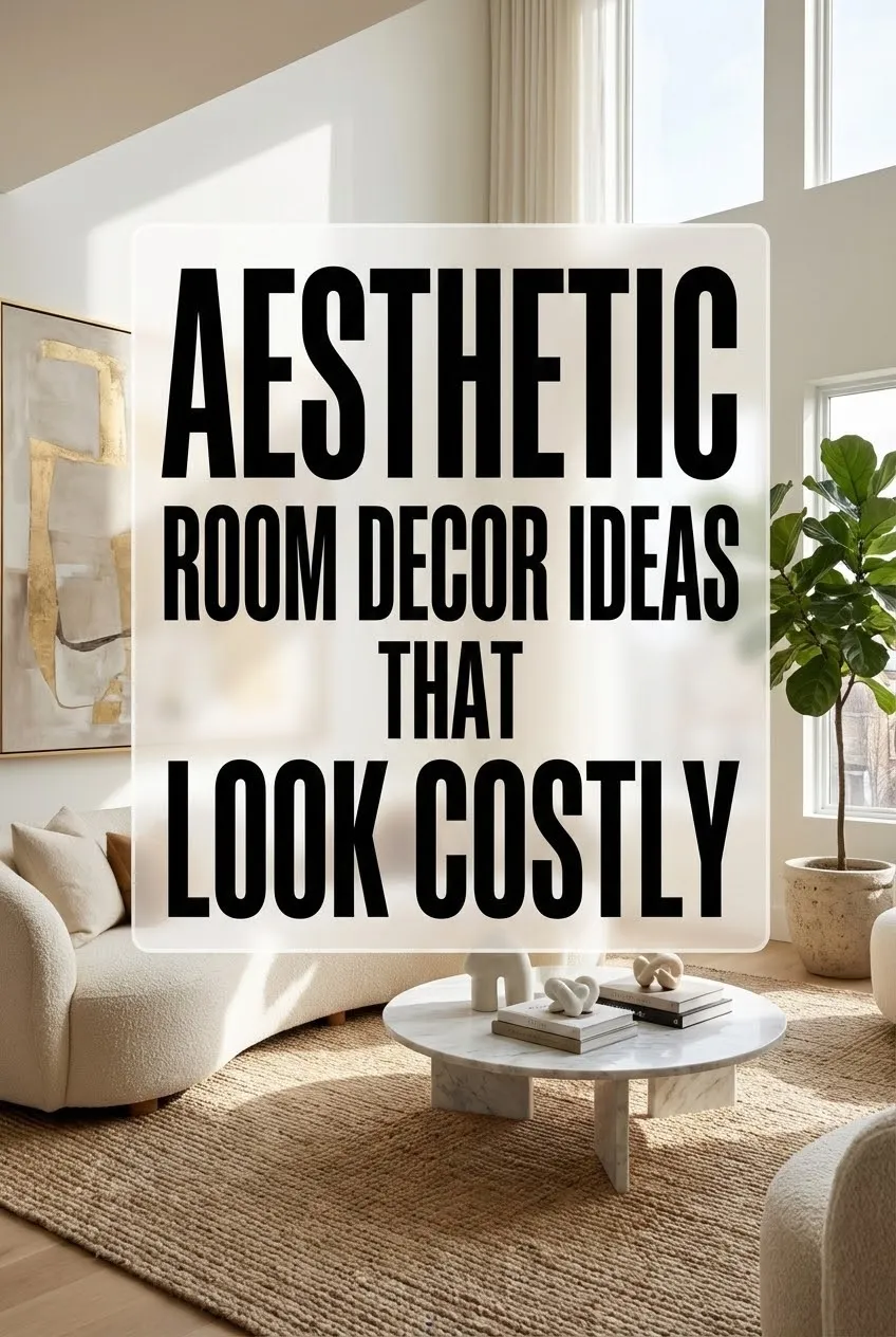 Aesthetic Room Decor Ideas That Look Costly