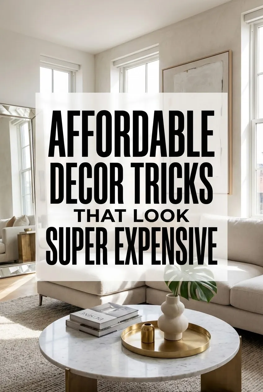 Affordable Decor Tricks That Look Super