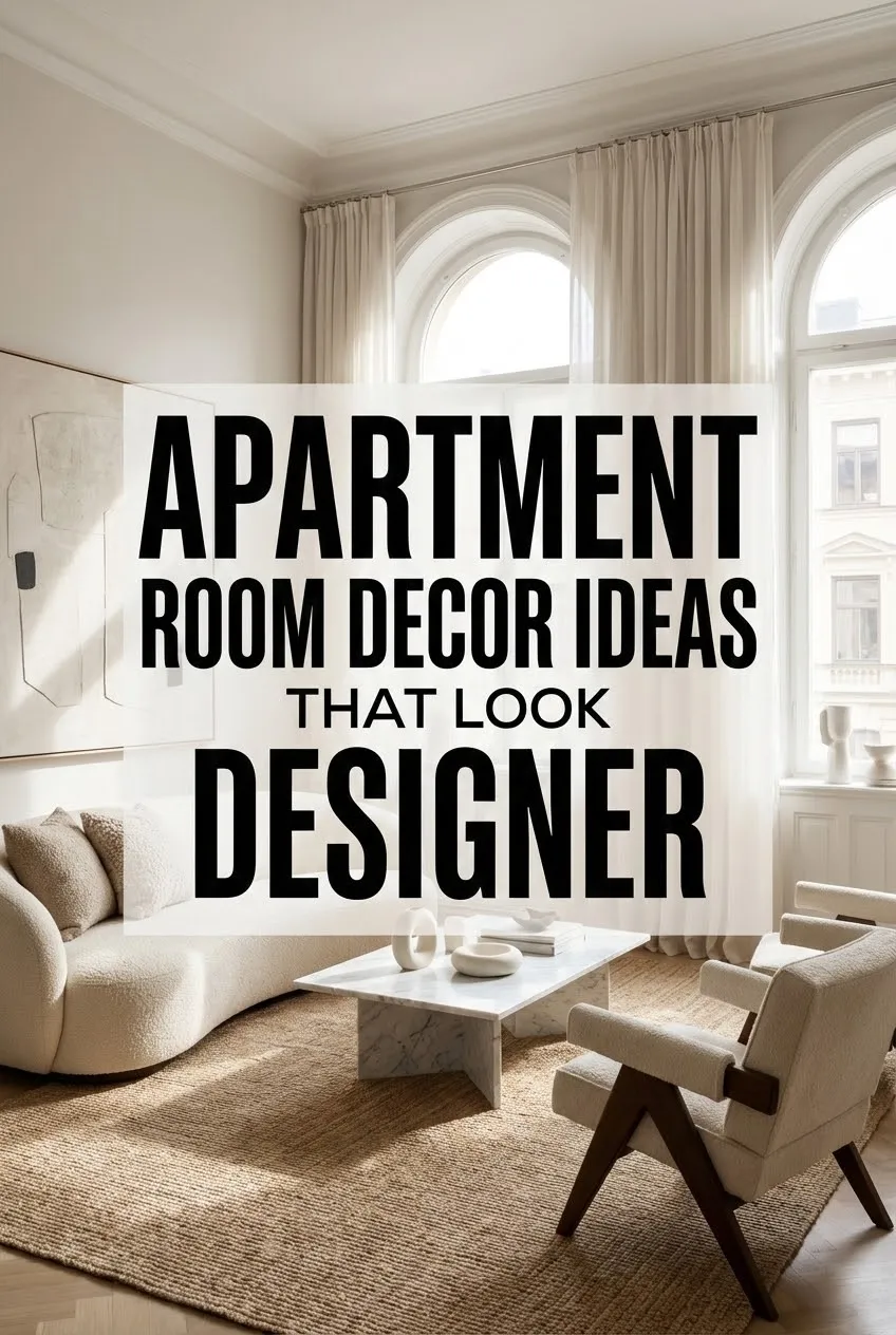 Apartment Room Decor Ideas That Look Designer