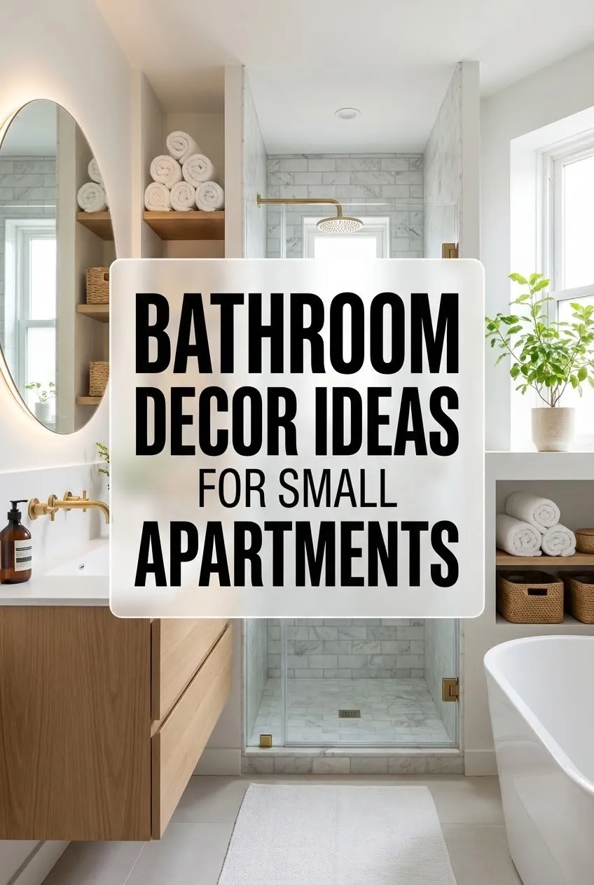 Bathroom Decor Ideas for Small Apartments