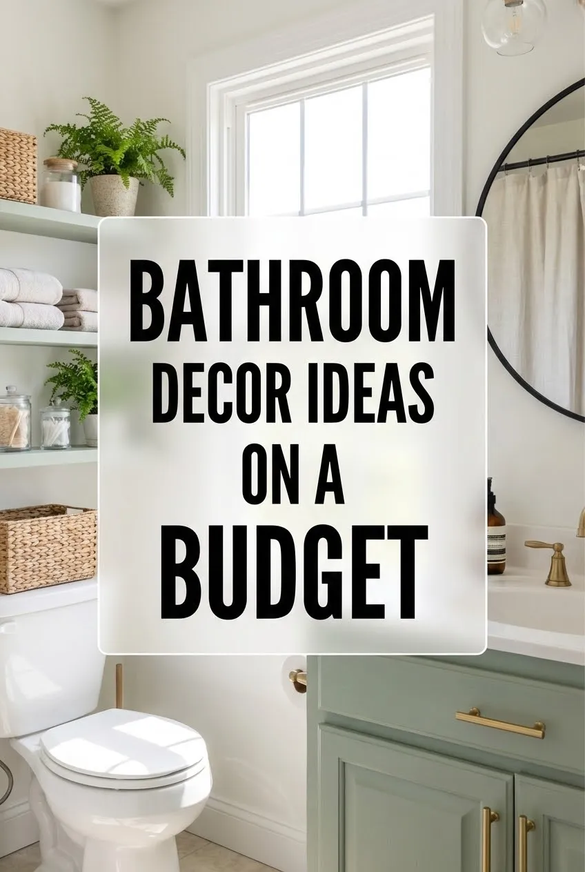 Bathroom Decor Ideas on a Budget