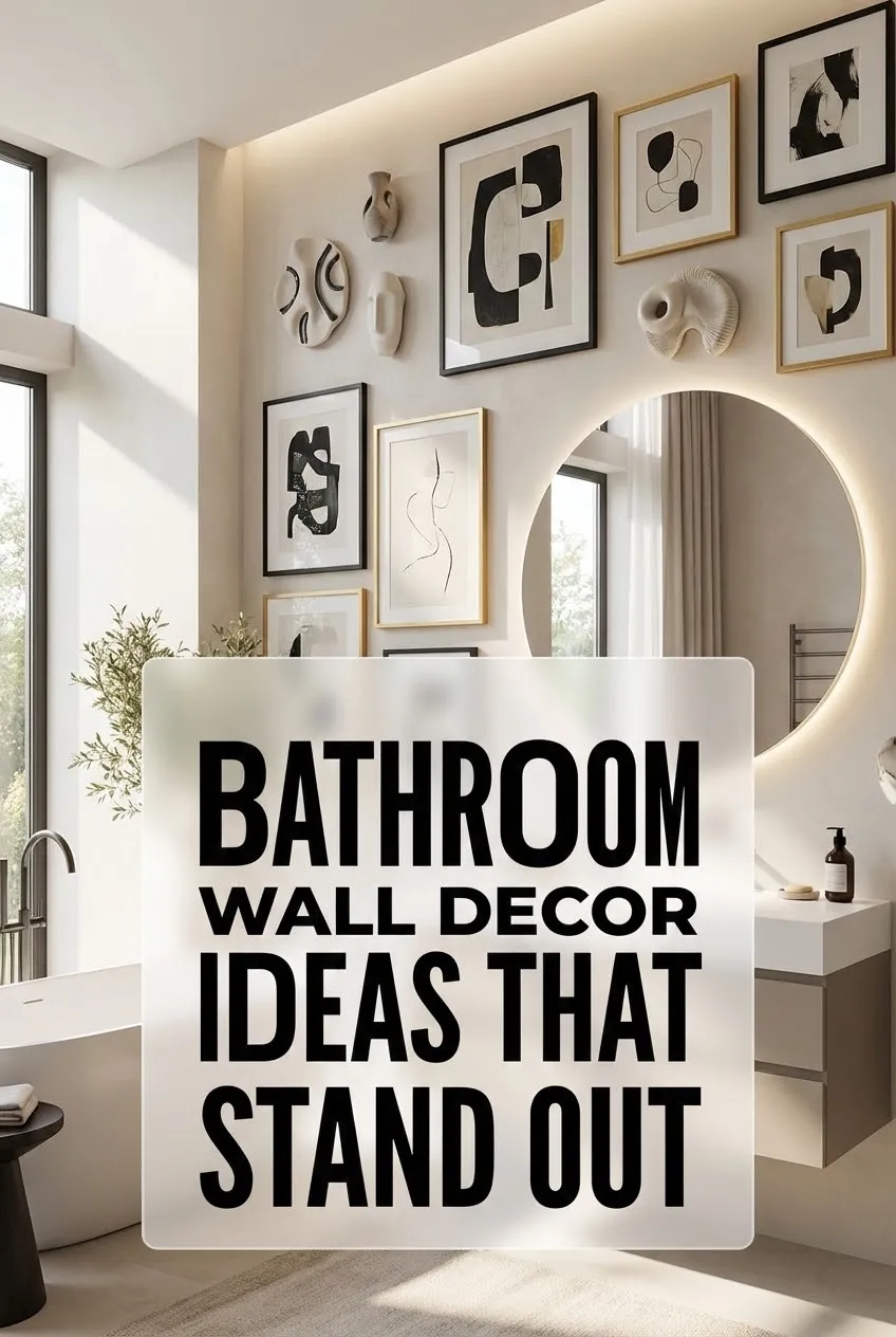 Bathroom Wall Decor Ideas That Stand Out