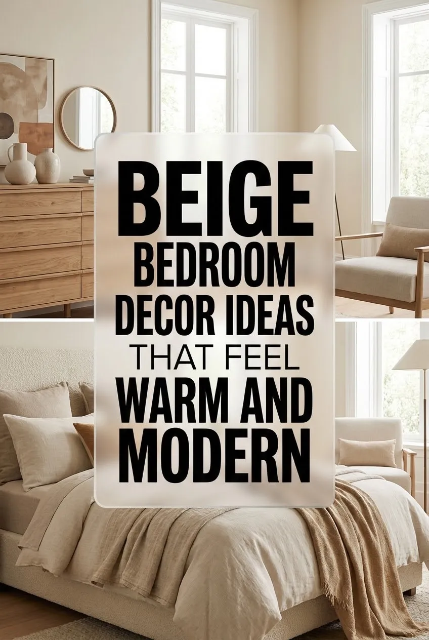 Beige Bedroom Decor Ideas That Feel Warm and Modern