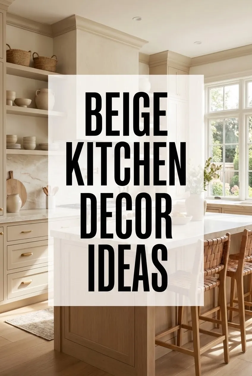 Beige Kitchen Decor Ideas