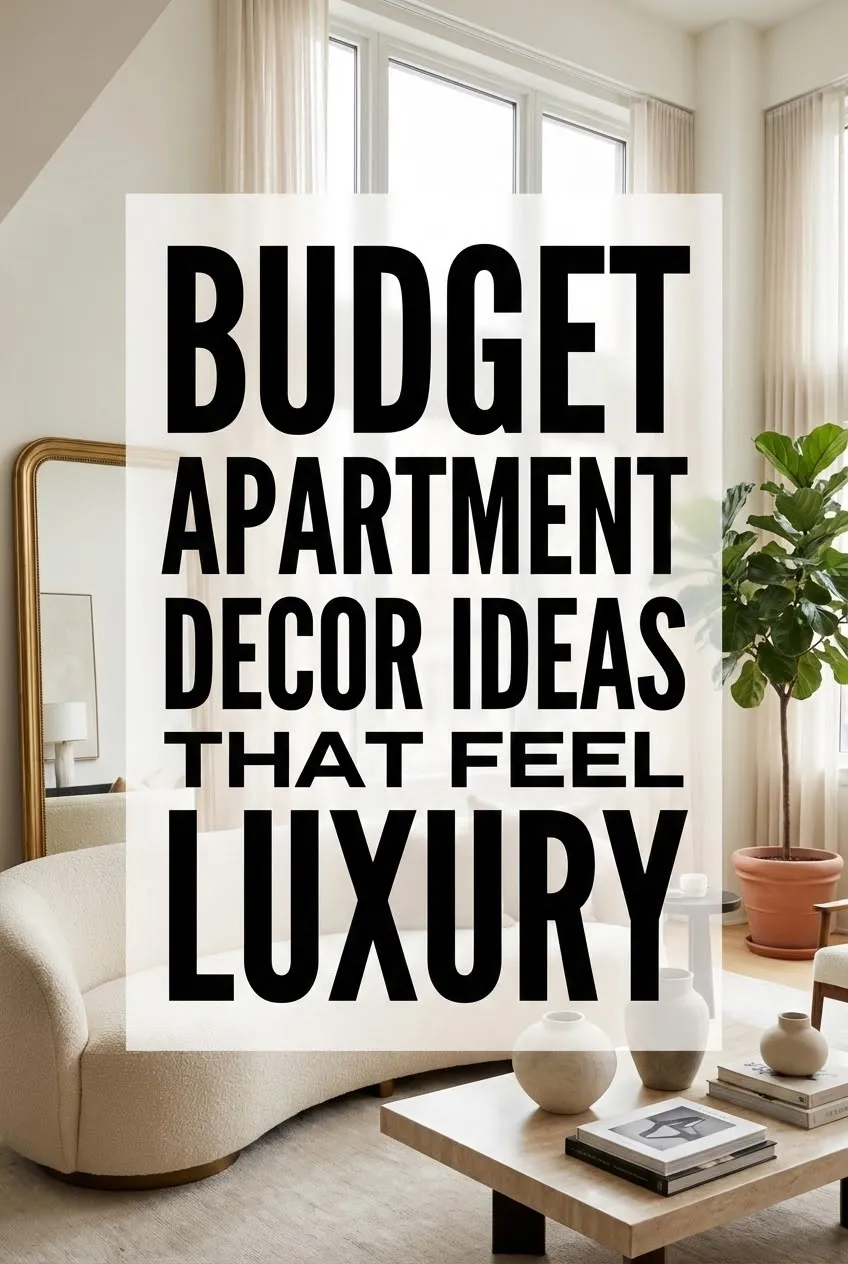 Budget Apartment Decor Ideas That Feel
