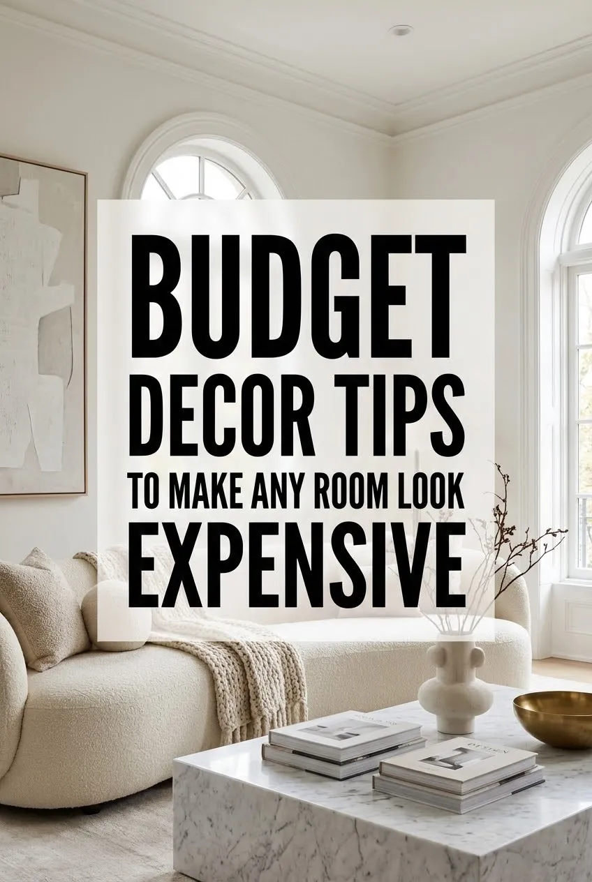 Budget Decor Tips to Make Any Room Look