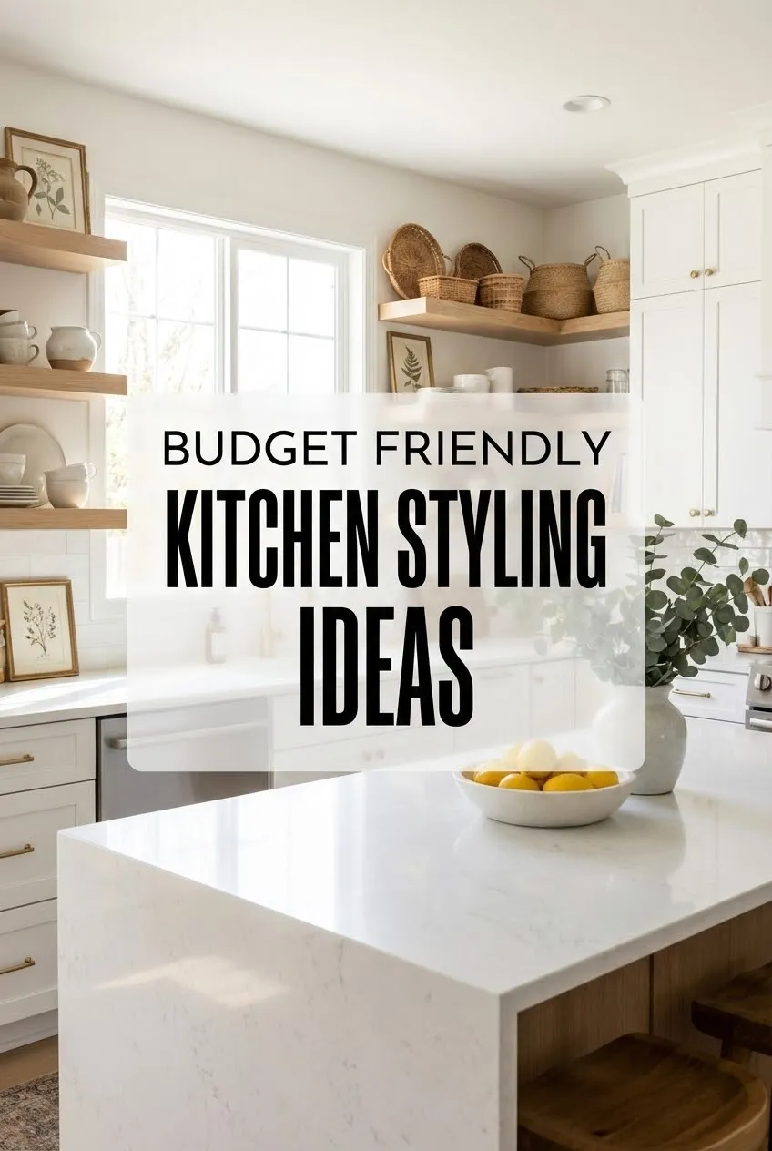 Budget Friendly Kitchen Styling Ideas