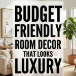 Budget Friendly Room Decor That Looks Luxury