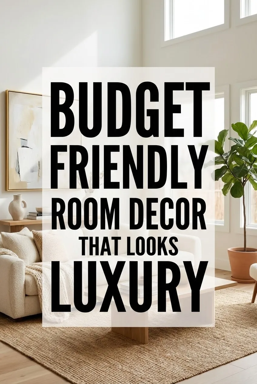 Budget Friendly Room Decor That Looks