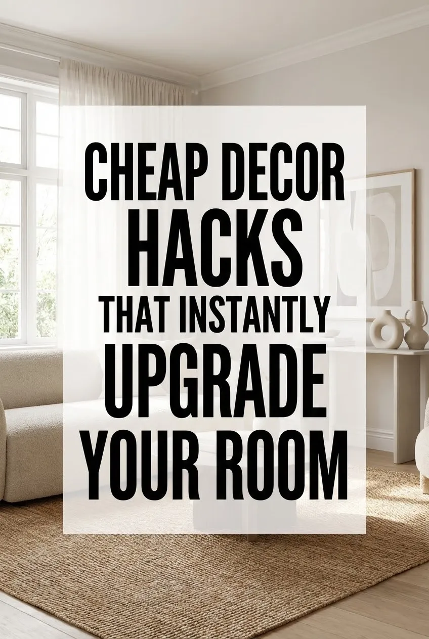 Cheap Decor Hacks That Instantly Upgrade Your Room