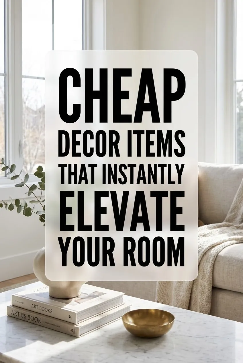 Cheap Decor Items That Instantly Elevate Your Room