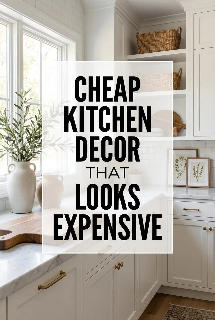 Cheap Kitchen Decor That Looks