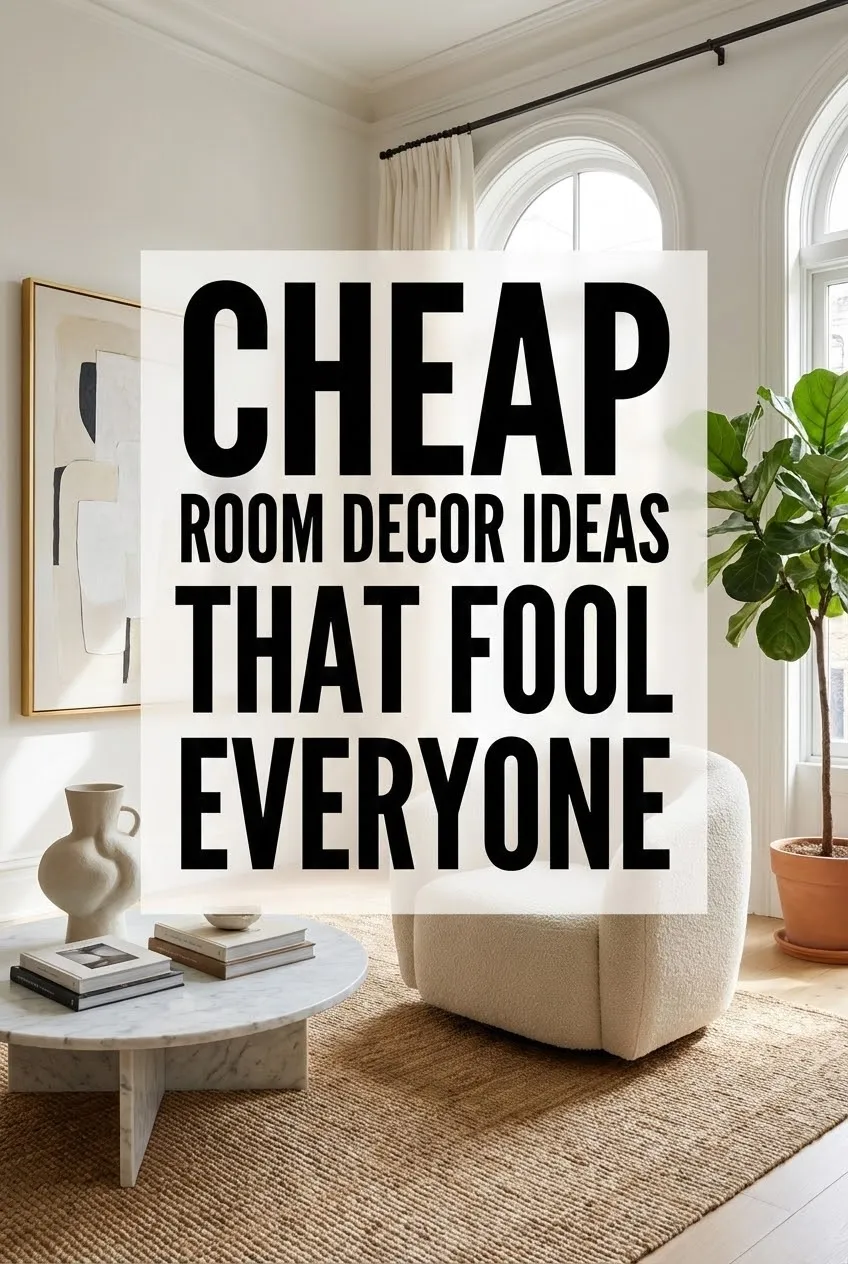 Cheap Room Decor Ideas That Fool Everyone