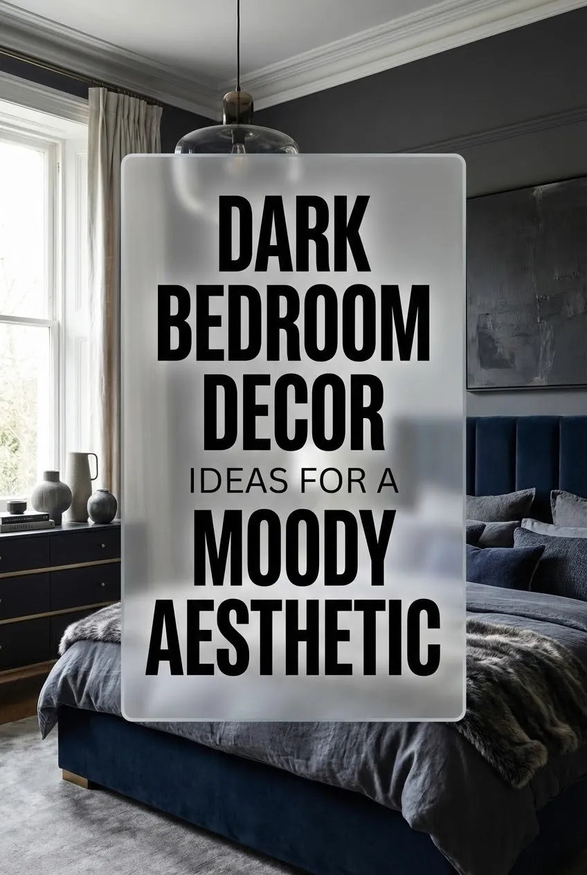 Dark Bedroom Decor Ideas for a Moody Aesthetic