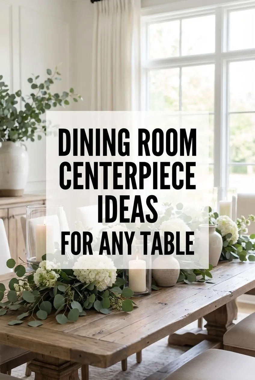 Dining Room Centerpiece Ideas for Any Table