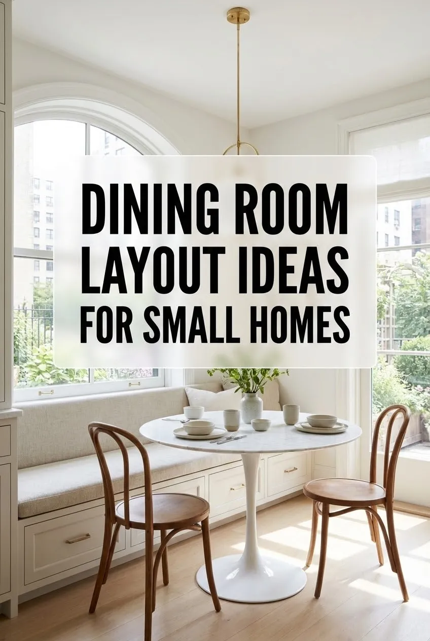Dining Room Layout Ideas for Small Homes