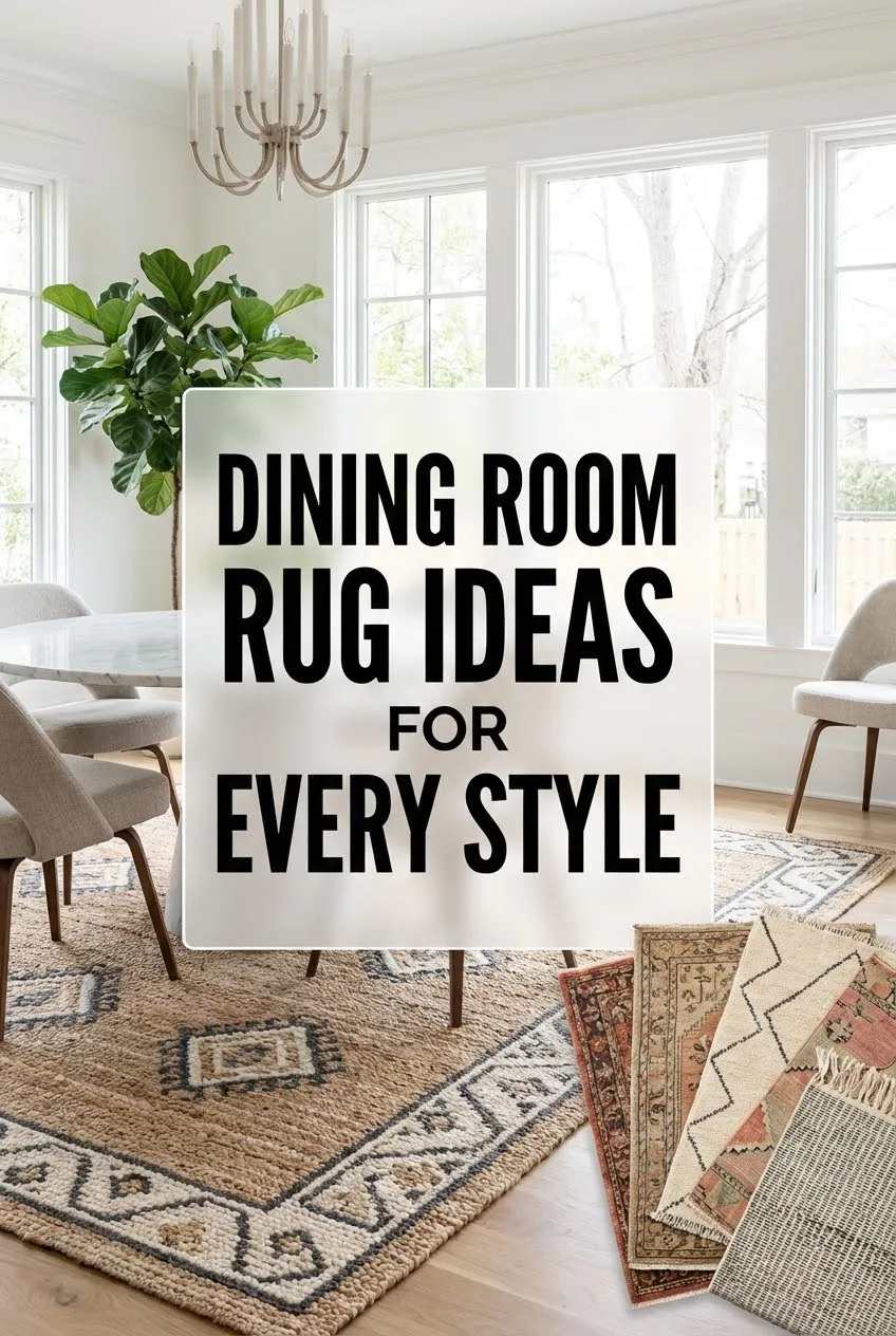 Dining Room Rug Ideas for Every Style