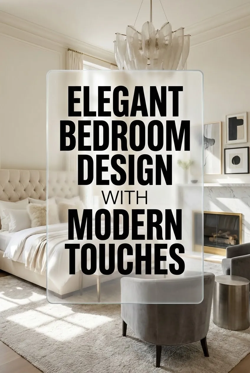 Elegant Bedroom Design with Modern Touches