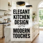 Elegant Kitchen Design with Modern Touches