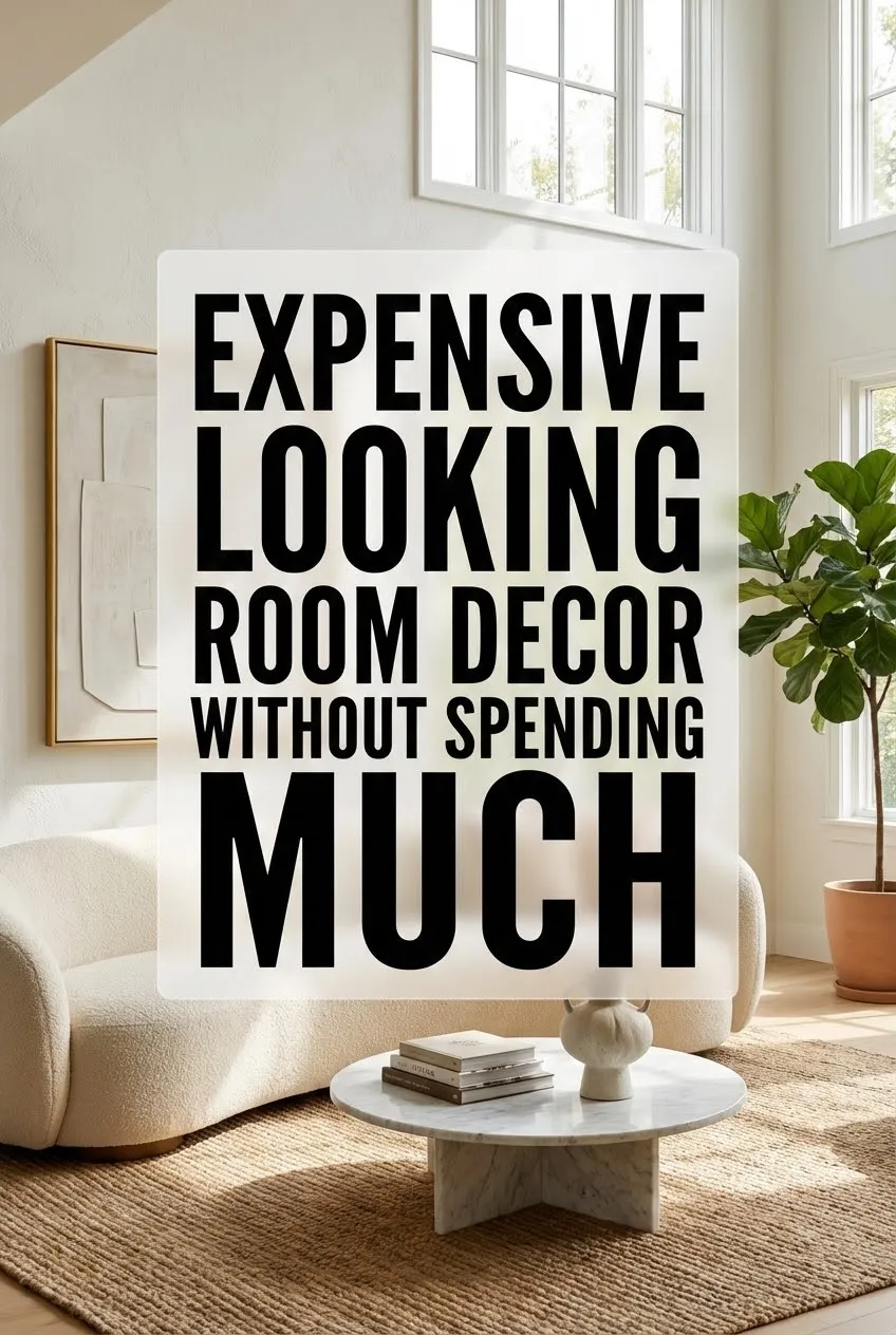Expensive Looking Room Decor Without Spending Much