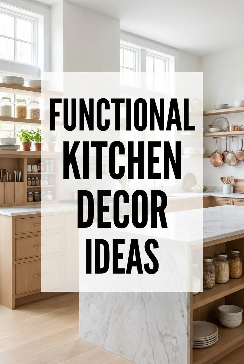 Functional Kitchen Decor Ideas