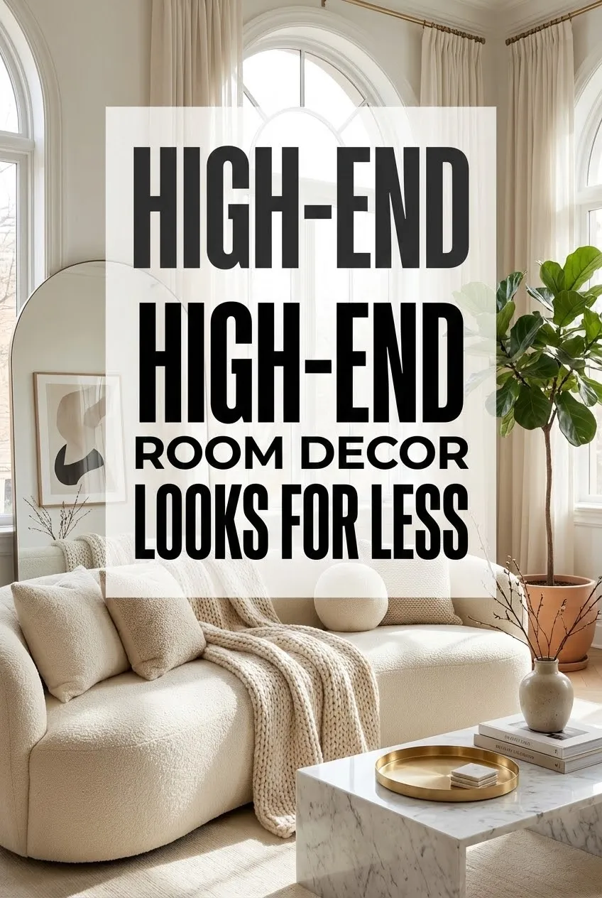 High End Room Decor Looks for Less