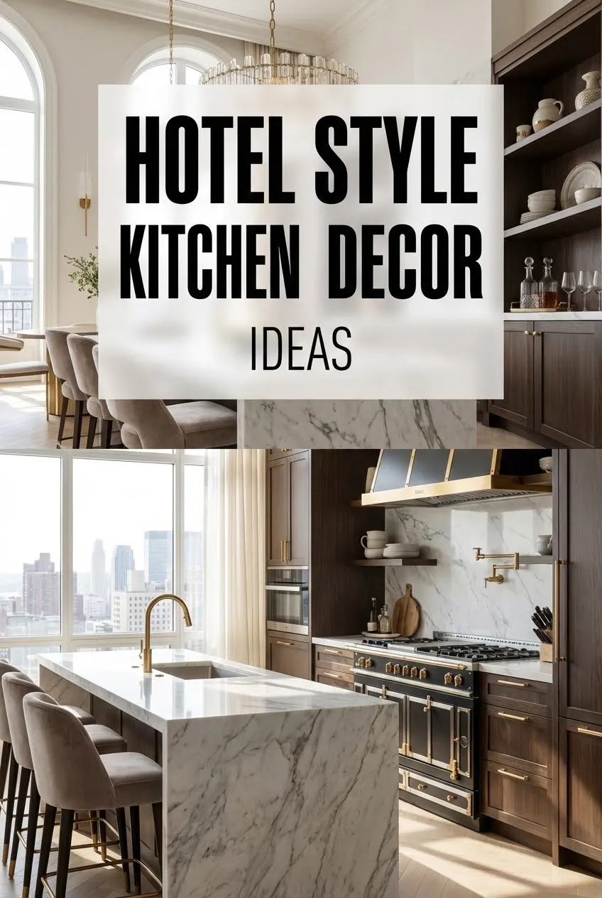 Hotel Style Kitchen Decor Ideas