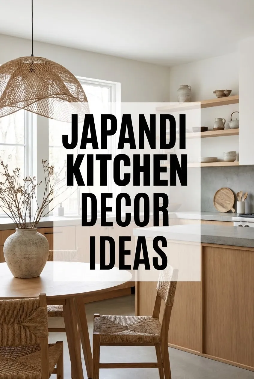 Japandi Kitchen Decor Ideas