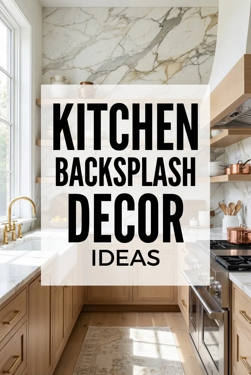 Kitchen Backsplash Decor Ideas