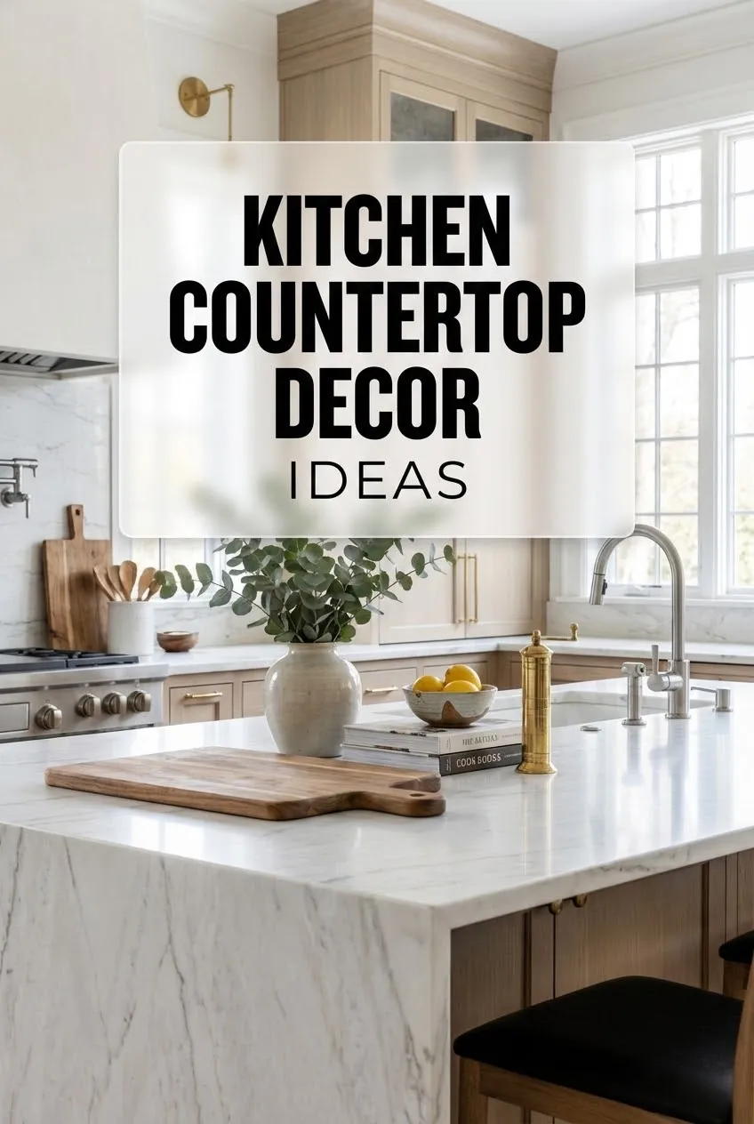 Kitchen Countertop Decor Ideas