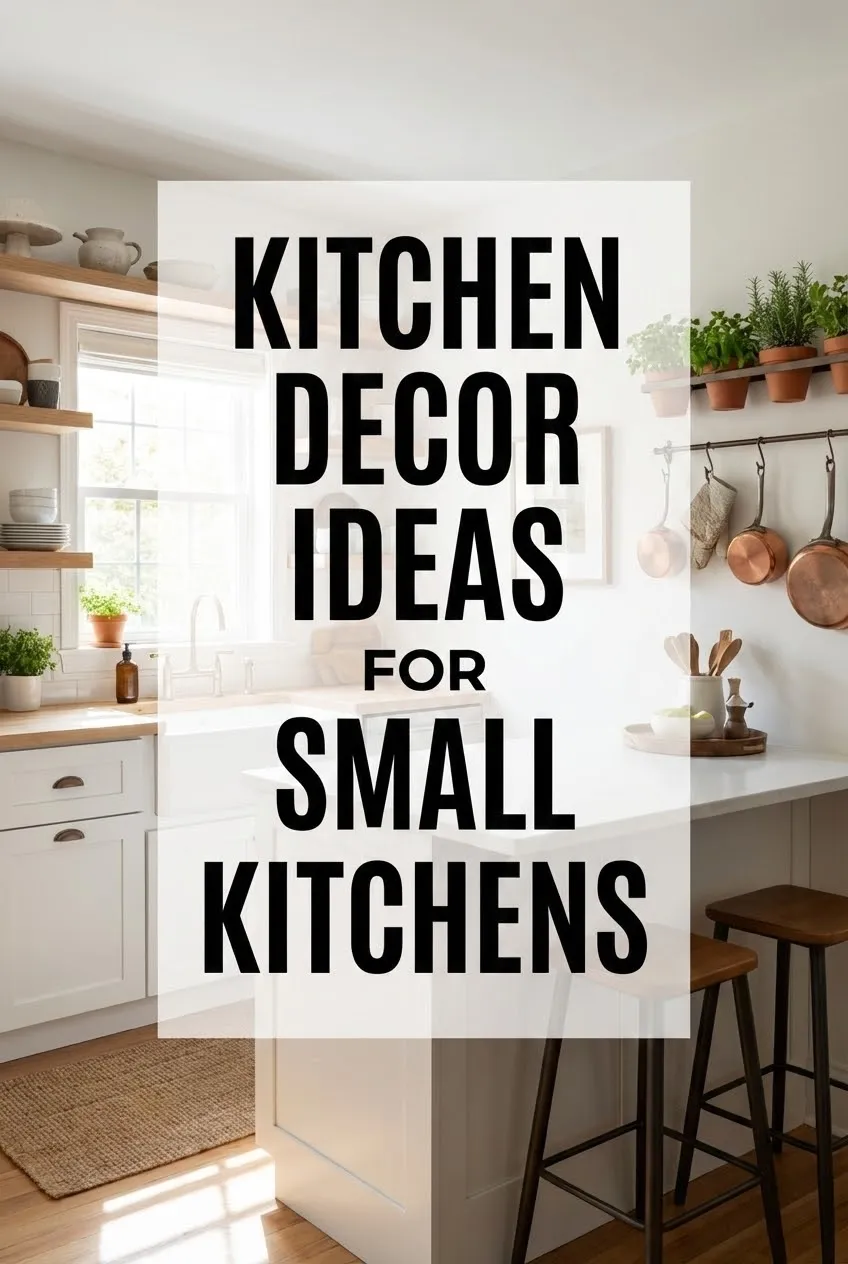 Kitchen Decor Ideas for Small Kitchens