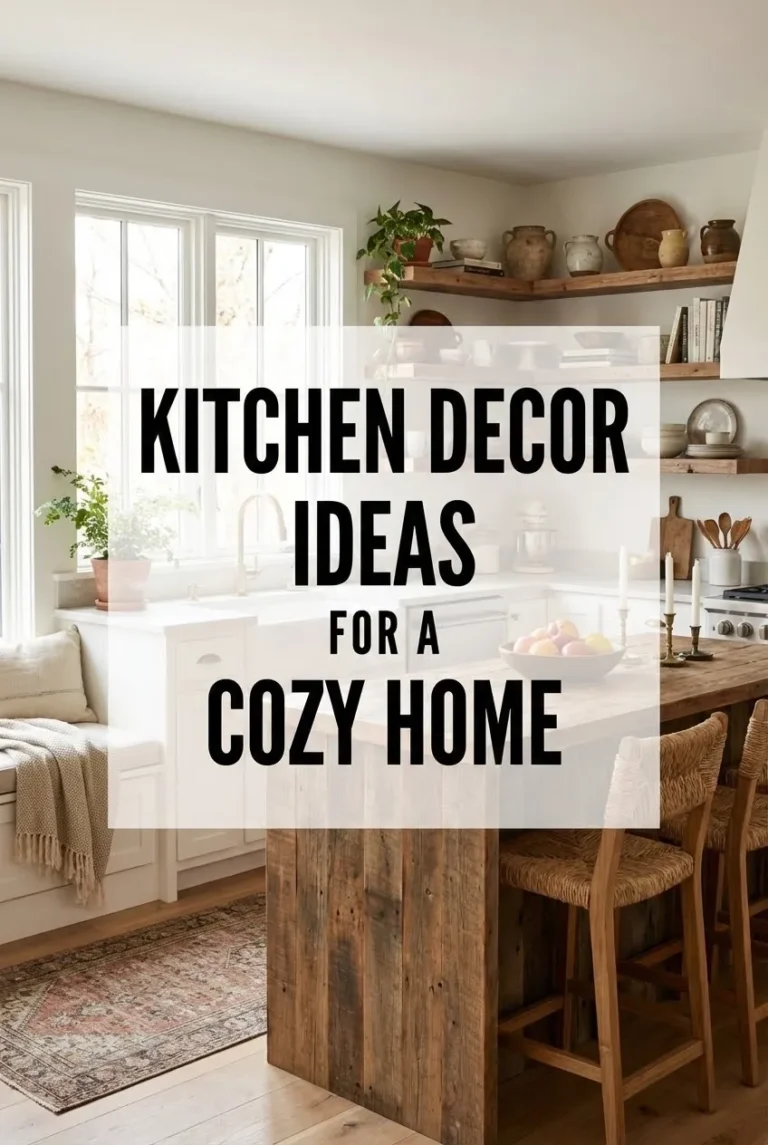 Kitchen Decor Ideas for a Cozy Home