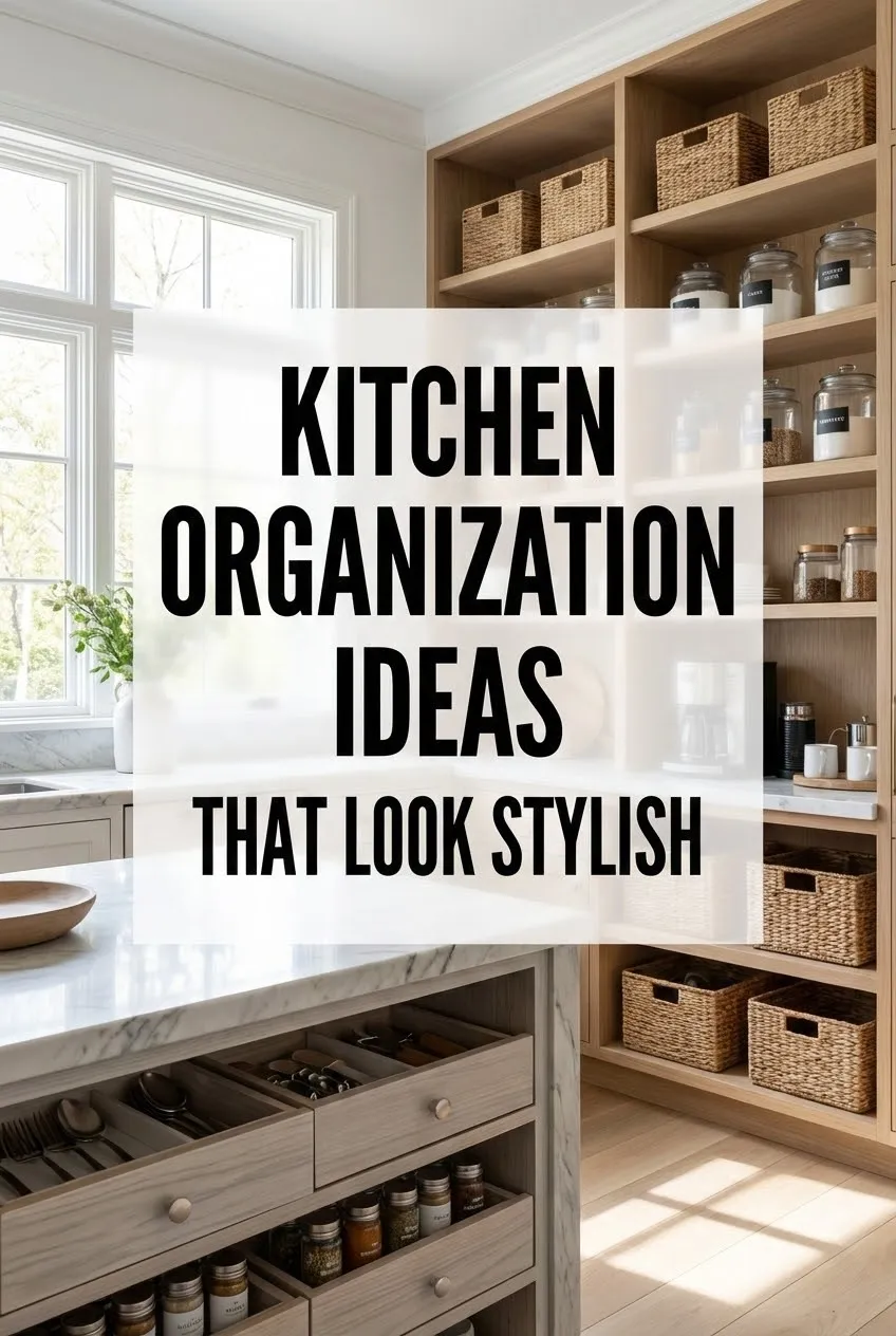 Kitchen Organization Ideas That Look Stylish