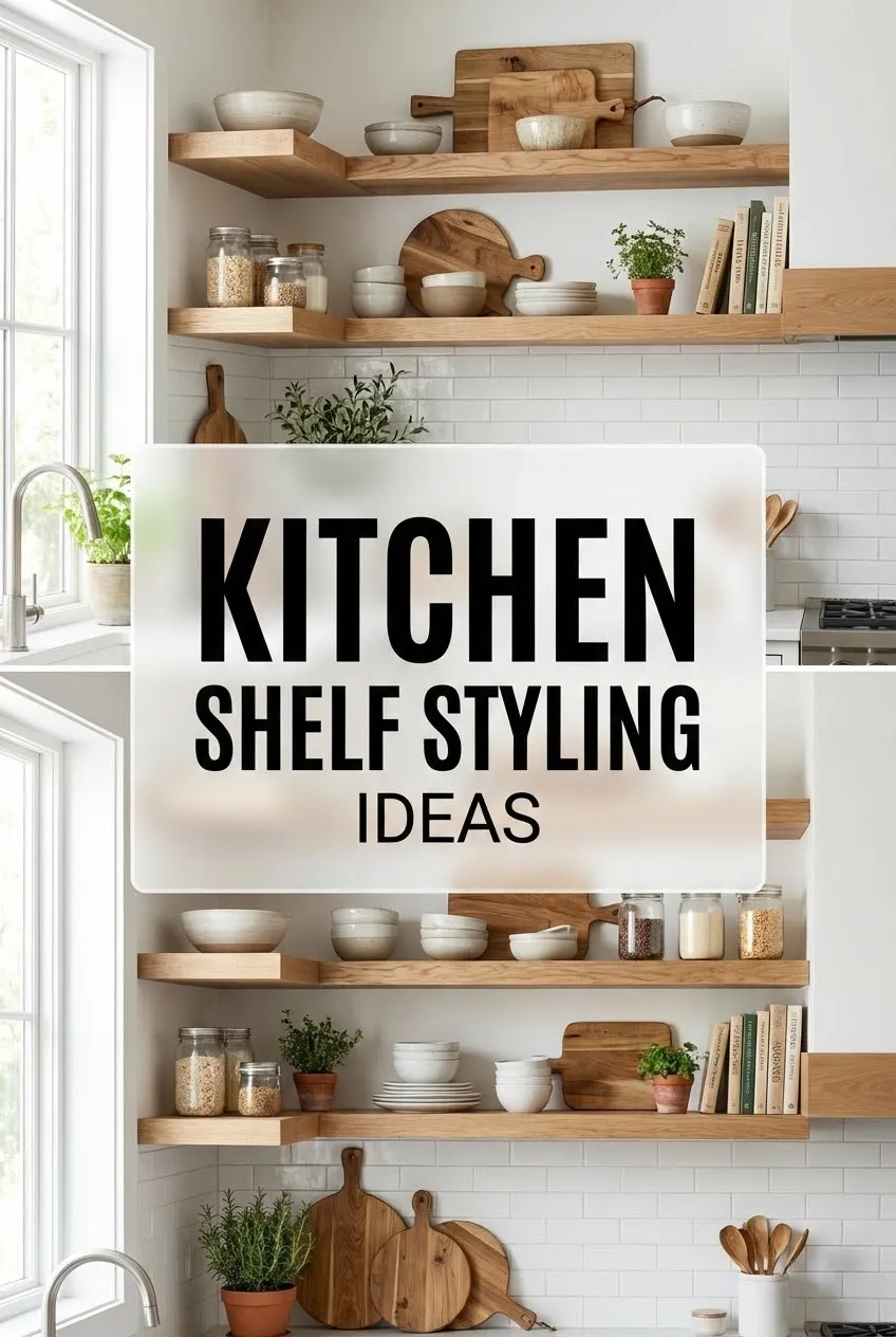 Kitchen Shelf Styling Ideas