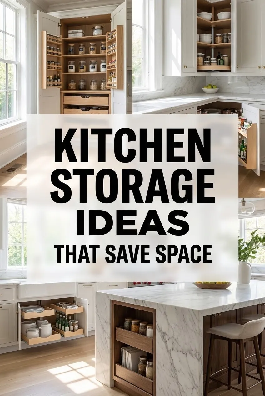 Kitchen Storage Ideas That Save Space