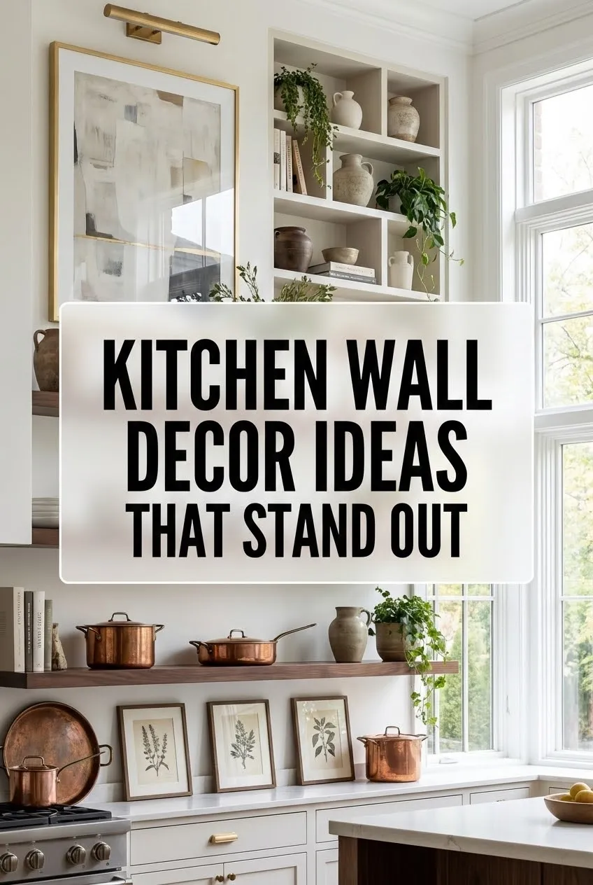 Kitchen Wall Decor Ideas That Stand Out