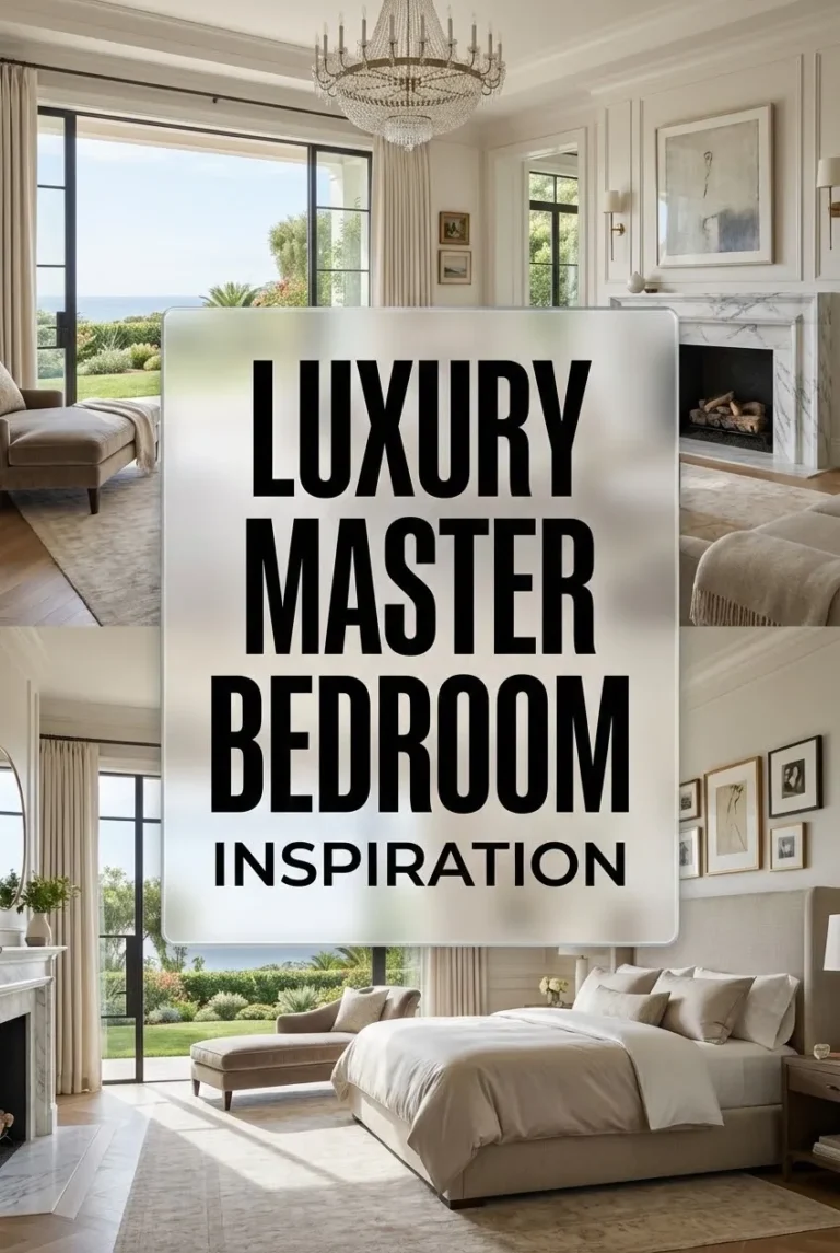 Luxury Master Bedroom Inspiration