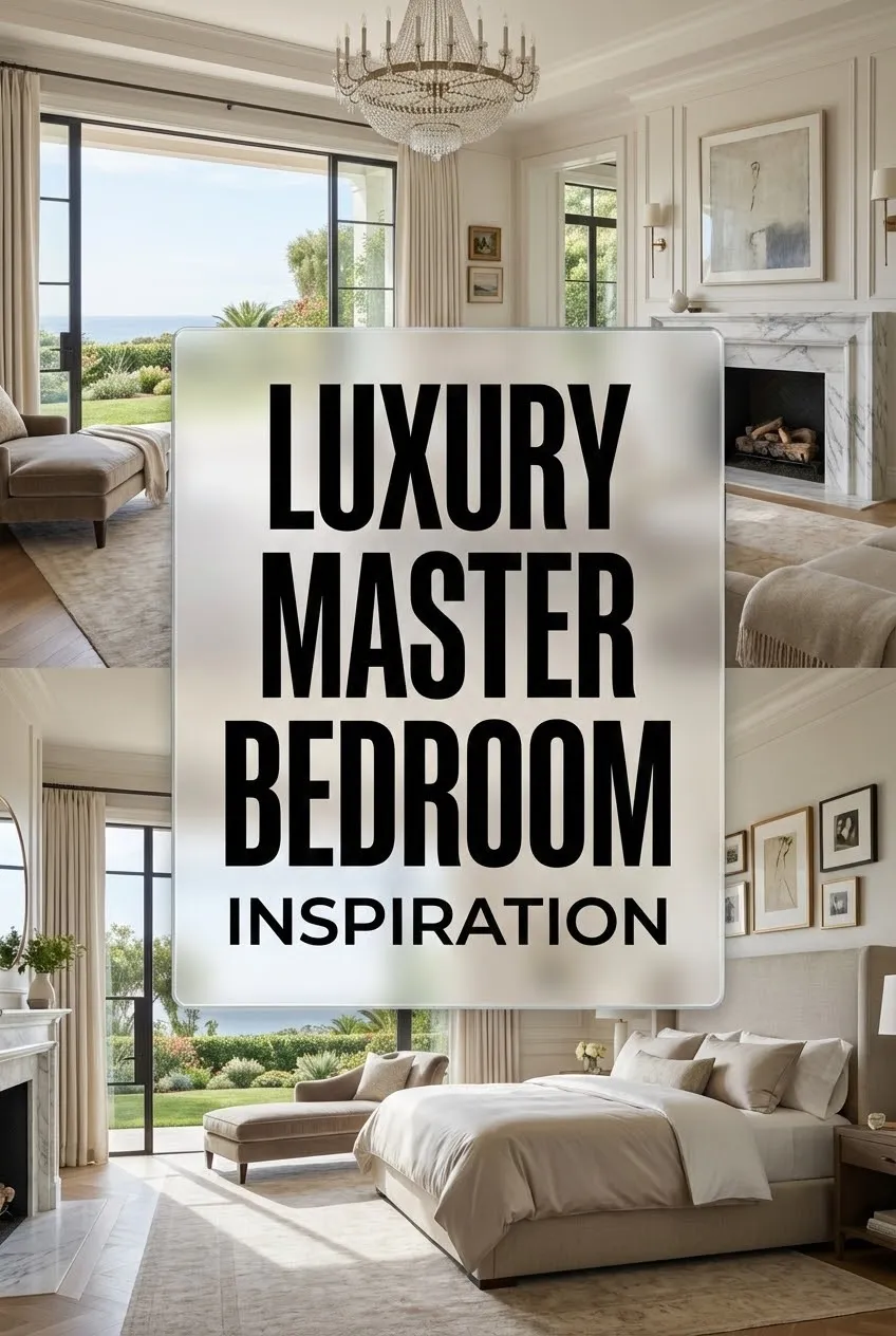 Luxury Master Bedroom Inspiration
