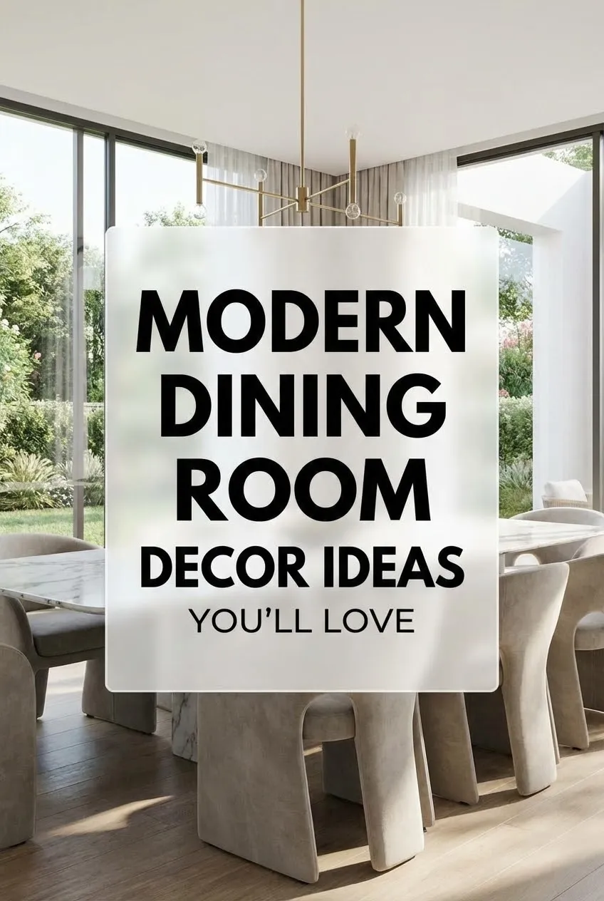 Modern Dining Room Decor Ideas Youll Love