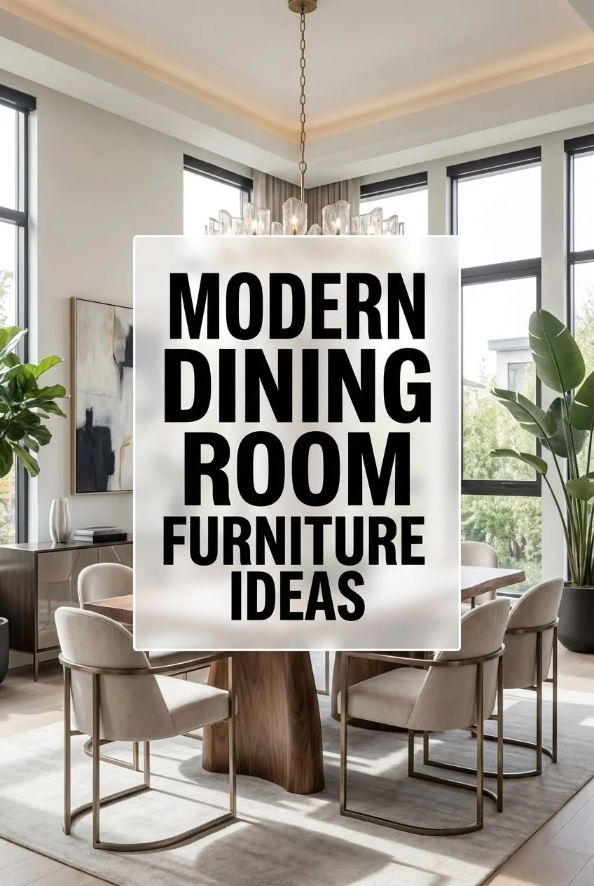 Modern Dining Room Furniture Ideas